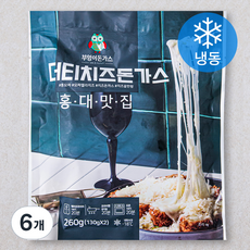 부엉이돈가스 더티 치즈 돈가스 (냉동), 260g, 6개