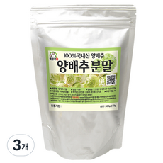 백장생 양배추 분말, 300g, 3개