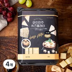 와인 안주 치즈 플래터, 125g, 4개