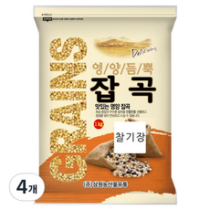 三元農産中國產進口糯小米, 1kg, 4個
