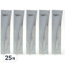 Wellpharms直線鑷子, 25個, 單品