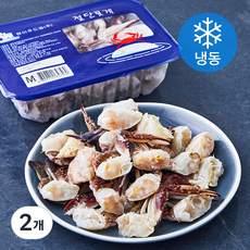 절단 꽃게 (냉동), 2개, 450g(M)