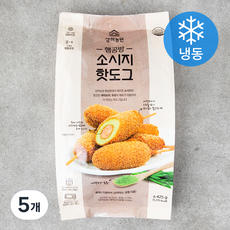 상하농원 햄공방 소시지 핫도그 5입 (냉동), 425g, 5개