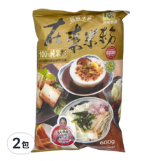 屏東農產 超級水磨在來米粉 600公克, 600g, 2包