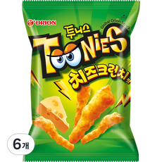 투니스 치즈크런치맛, 82g, 6개