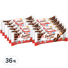 킨더 부에노 T2 초콜릿, 43g, 36개