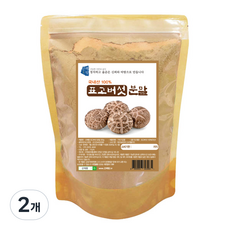 산해랑 국산 표고분말, 250g, 2개