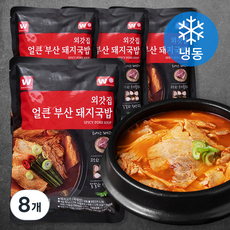 외갓집 얼큰 부산 돼지국밥 (냉동), 500g,