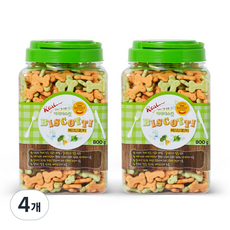 비스코티 애견비스켓 야채 800g 4개