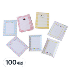 이홈베이킹 초콜릿 포장용 패턴 트레이, 100개입