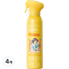 제이멜라 유아용 디즈니 애플옐로우 패밀리 휘핑 클렌저 사과향, 200ml, 4개