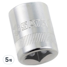 SATA 六角套筒 14mm 12309, 5個
