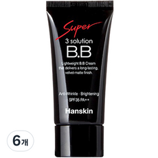 한스킨비비 한스킨 수퍼 쓰리 솔루션 BB크림 SPF35 PA++ 30ml 6개