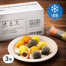 떡편 삼색 경단 12개입 (냉동), 600g, 3개