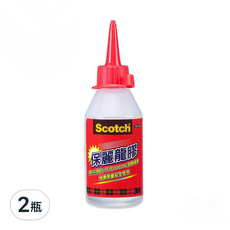 3M Scotch 保麗龍膠, 修補黏著容易淨手水洗方便, 2瓶