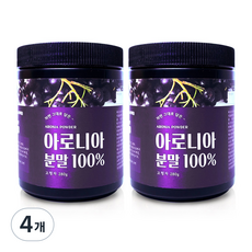 헬로우그린 아로니아 분말, 4개, 280g