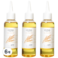 맑을담 미강유 오일 100ml, 6개