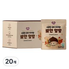 또또맘 소중한 우리 아이엔 뽀얀 알밤, 50g, 20개