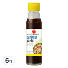 오뚜기 오리엔탈 드레싱, 6개, 215g