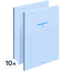 motemote B5 Legal Pad, 波浪藍, 10個
