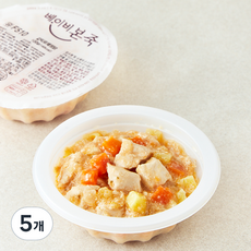 베이비본죽 갈릭로제 찜닭, 100g, 5개
