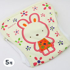 Baby Bear Toto 尿布套 黃色, 5個