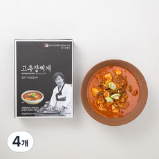 상촌식품 권기옥명인 고추장찌개 냉장, 320g, 4개