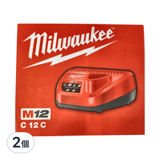 Milwaukee 美沃奇 M12充電器 C12 C 110V 60Hz 55W, 1個, 2個
