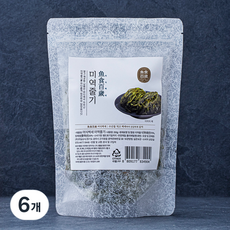 어식백세 미역줄기, 350g, 6개