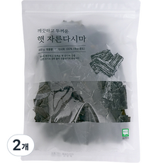 석하 깨끗하고 두꺼운 햇 자른다시마, 400g, 2개