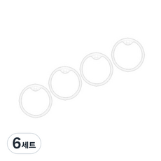 릿첼 교체용패킹 P-2 AQ외출용드링킹머그용 2p, 6세트