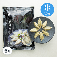 고기잎새만두 (냉동), 1000g, 6개