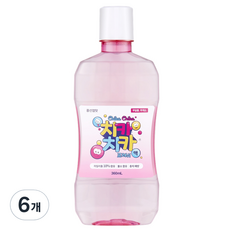 삼일 치카치카 프레쉬액 어린이 구강청결제, 360ml, 6개