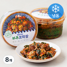 연안식당 부추꼬막장 (냉동), 150g, 8개