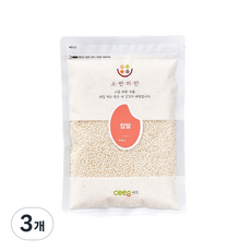 씨익 소반미반 찹쌀, 500g, 3개
