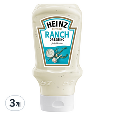 하인즈 랜치 드레싱, 418.5g, 3개