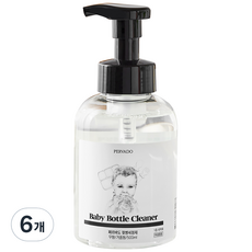 페르바도 거품형 1종 주방세제 젖병세정제, 6개, 500ml