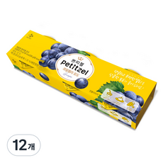 쁘띠첼 과일젤리 포도, 90g, 12개