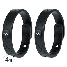 Blue Vera防水Power Band 黑色, 4個