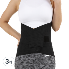 아오스 Waist Back Brace 12인치 허리보호대 L AOS-101B, 3개