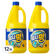 탐사 펑 배수구 세정제, 2L, 12개