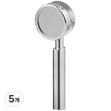 코멧 수압상승 샤워헤드, 실버, 5개