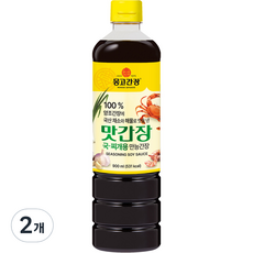 몽고간장 국찌개용 만능 맛간장, 900ml, 2개