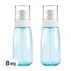 DM 뷰티 미스트 공병 100ml, 라이트 블루, 8개입