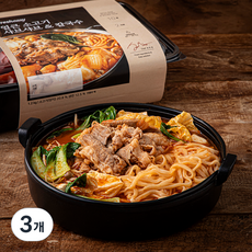 프레시지 얼큰 소고기 샤브샤브 & 칼국수 2인분, 1200g, 3개