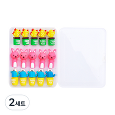 DADA 鉛筆保護套 15種組, 2組, 混色
