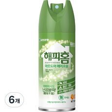 해피홈 아웃도어 에어로솔, 150ml, 6개