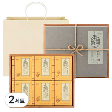 왕의한차 궁중다첩 삼각티백 세트, 6종, 2세트