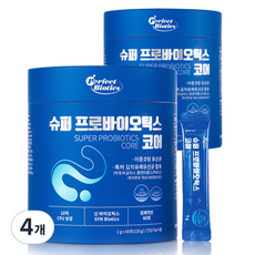 비타민마을 퍼펙트바이오틱스 슈퍼 프로바이오틱스 코어 유산균 60p, 120g, 4개