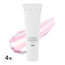 아유아유 듀얼 톤업 크림, 60ml, 4개